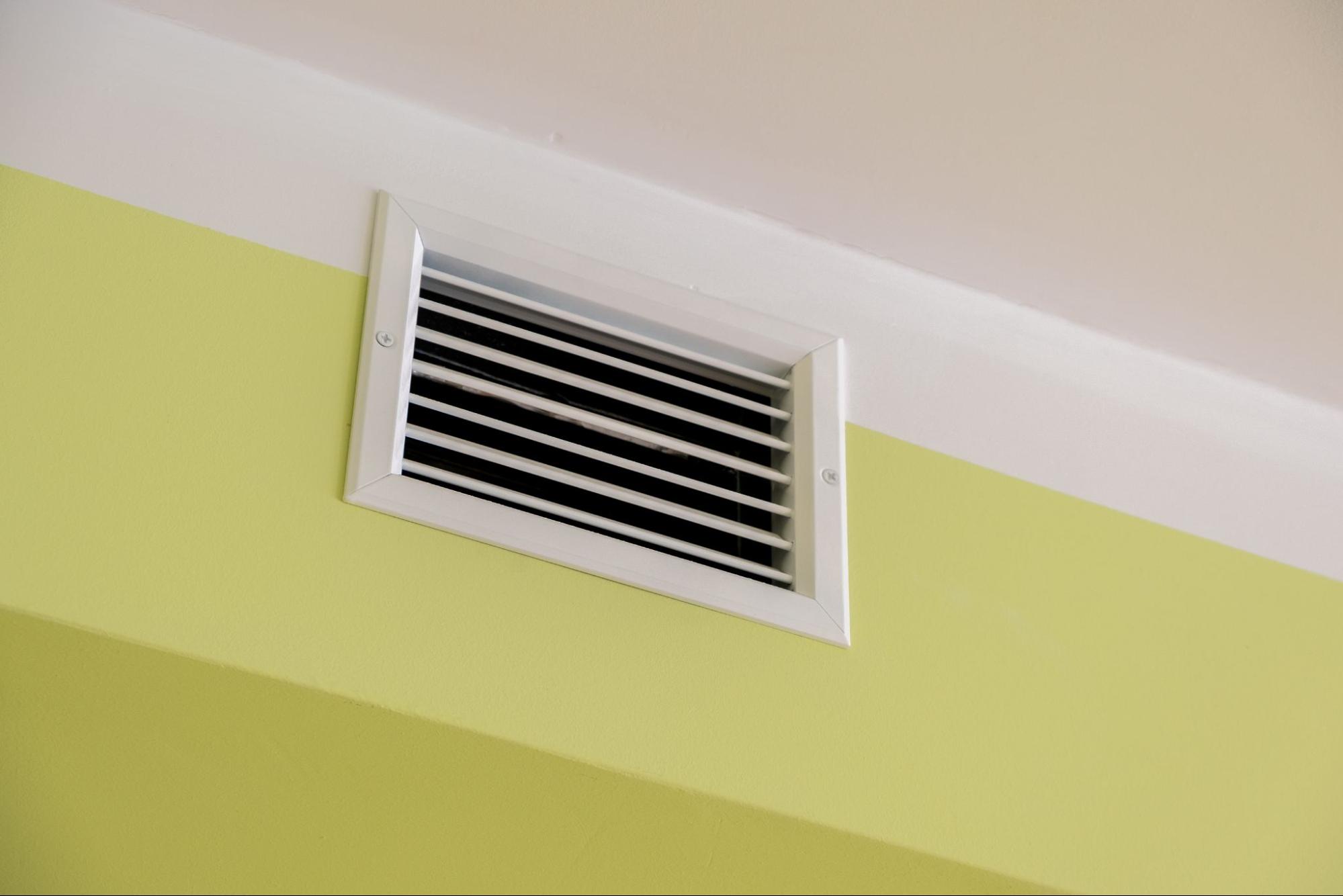 Vent in a residential home.
